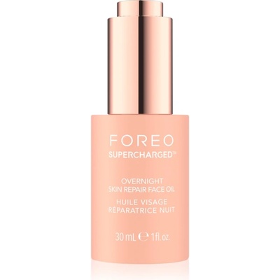 FOREO SUPERCHARGED Overnight Skin Repair Face Oil подмладяващо олио за лице за нощ 30ml