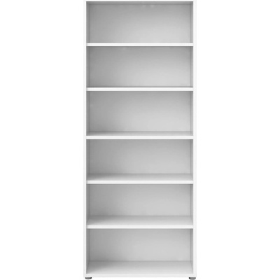 Biela modulárna knižnica 89x222 cm Prima – Tvilum