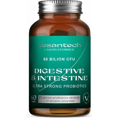 Vesantech Probiotika DIGESTIVE & INTESTINE 50 mld CFU 60 kapslí