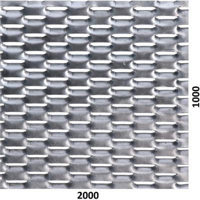 Ťahokov Zn 2000x 1000 x 1,5 mm, oko 47 x 18 mm