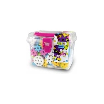 Meliconi Meli Basic Constructor Pink Travel Box 250 pieces 50080