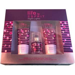 Esprit Life by Esprit Night Lights EDT 15ml + Body Lotion 75ml + Shower Gel 75ml за жени