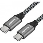 PremiumCord USB 3.2 Gen 1 USB-C Cable (M/M), braided, 2m