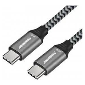 PremiumCord USB 3.2 Gen 1 USB-C Cable (M/M), braided, 2m