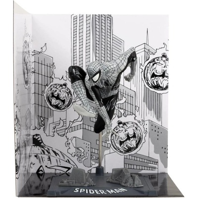 McFarlane Toys Фигурка FMarvel Spider-Man (Line Art) 1: 10th Scale Collectib (MCFARLANE-14829)