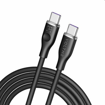 Voltme C2036 Powerlink Moss USB-C/ USB-C, 1,8m, bílý