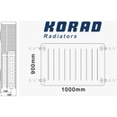Korad Radiators 33K 900 x 1000 mm