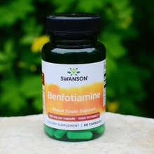 Swanson Benfotiamine 160 mg 60 kapslí