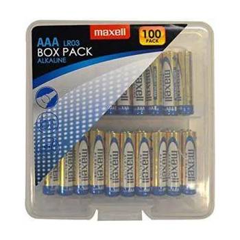 Maxell Алкални батерии maxell lr03 aaa, 100 броя в pvc кутия, ml-ba-lr03-100pk-pvc