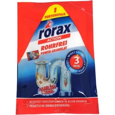RORAX action прах за отпушване на канали, 60гр
