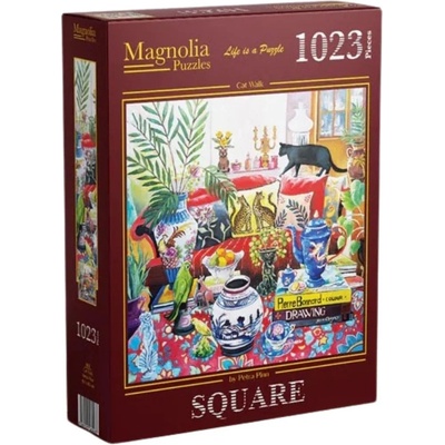 Magnolia Пъзел Magnolia от 1023 части - Котешка разходка (6101)