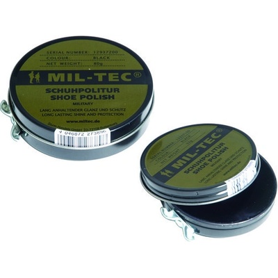 Mil-Tec Krém na topánky čierny, dóza 80g.