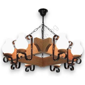 Brilagi - Пендел QUEEN 8xE14/40W/230V бук (BG2009)