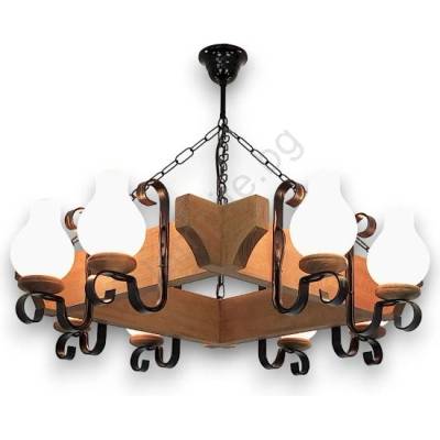 Brilagi - Пендел QUEEN 8xE14/40W/230V бук (BG2009)