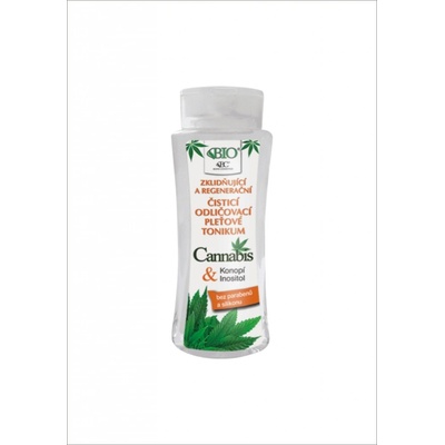 Bione Cosmetics Cannabis čistící odličovací pleťové tonikum 255 ml