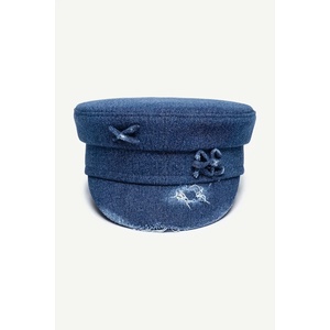Ruslan baginskiy шапка дамска от деним Distressed Denim Baker Boy Cap (KPC078.C.JNS.PRV.JNSRB)