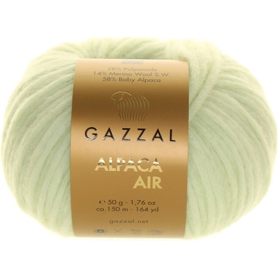 Gazzal Alpaca Air 100 zelenkavá