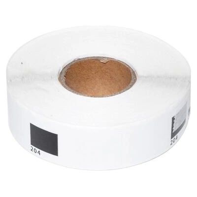 Makki съвместими етикети Brother DK-11204 ROLL ONLY - Multi Purpose Labels, 17mmx54mm, 400 labels per roll, Black on White - MK-DK-11204-RO (MK-DK-11204-RO)