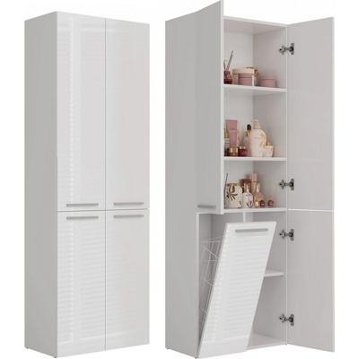 Shoptop Kúpeľňová skrinka Ardia lesklá biela