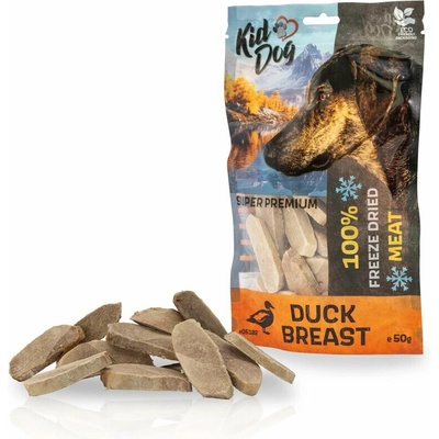 KIDDOG SUPER PREMIUM 100% kačacie prsia sušené mrazom 50 g