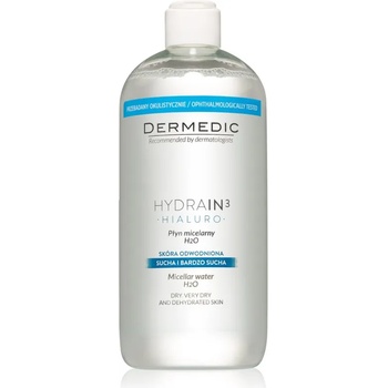 Image 1 of DERMEDIC Hydrain3 Hialuro мицеларна вода 500ml