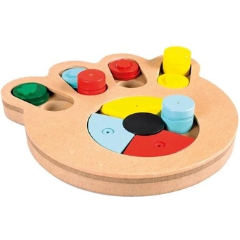 Duvo+ Hračka Drevo interaktívne Labka 23,5 x 21 x 2,5 cm