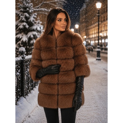 Max Original Leather dámsky kožuch líška RAINETTE long sable