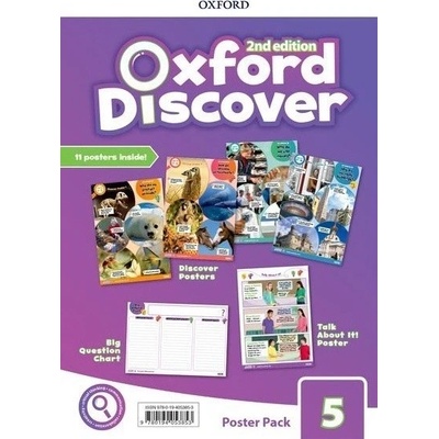 Oxford Discover 2nd Edition 5 Posters - Plagáty