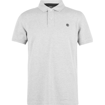 Image 1 of Timberland Блуза с яка Timberland Miller Short Sleeve Polo Shirt - Med Grey Hthr