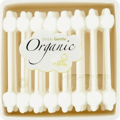 Simply Gentle Organické dětské vatové tyčinky 72 ks
