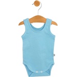 Rainy Бебешко боди потник Rainy - Небе, 56 cm, 1-2 м (617418) - baby