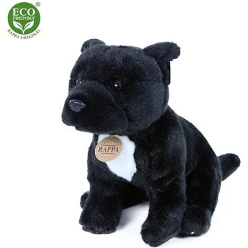 Eco Fiendly Rappa pes stafordšírský bulteriér černý 30 cm