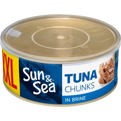 Sun & Sea Tuňák kousky ve vlastní šťávě 750 g