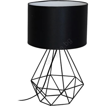 Image 1 of MILAGRO Настолна лампа BASKET 1xE27/60W/230V черна (DE7201)