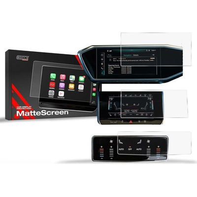 GRIZZ Protector, Ochranná fólie na display 3v1 Matte, Audi A6, C8, 2018- , Virtual Cockpit, Display 12,3" – Zboží Živě