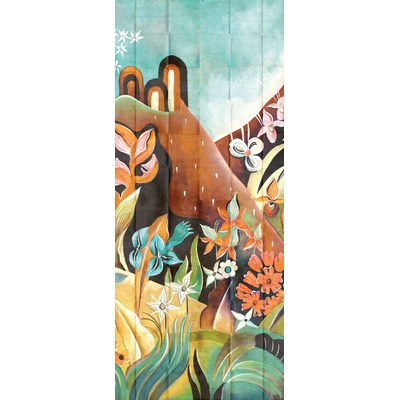 Khroma by Masureel DG3ESL1012 Obrazová fototapeta na zeď Wall Designs III rozměry 1,27 x 3 m