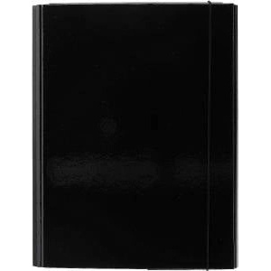 VauPe Wing briefcase with rubber band, back 40mm black (16K013A)