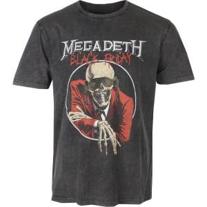 ROCK OFF Мъжка тениска Megadeth - Black Friday Stone Wash - ROCK OFF - MEGASTNW32MC
