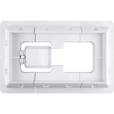 ULTIMATRON Комплект за закрепване на соларен панел, abs, 6 бр + конзола за кабели (rvm-abs-7pcs)