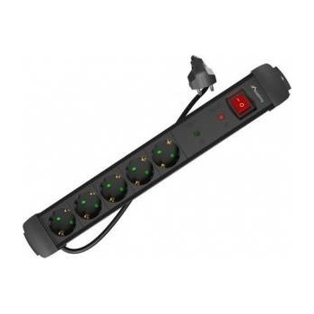 Lanberg Power strip Lanberg SP1 power strip 3m 5x 230V Schuko black