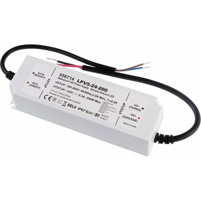 T-LED, LED zdroj 24V 200W LPV5-24-200 Záruka 5 let