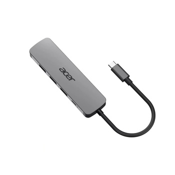 Acer 5in1 Type C Dongle Жичен USB 3.2 Gen 1 (3.1 Gen 1) Type-C Сребърен (HP.DSCAB.021)