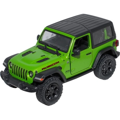 Kinsmart Jeep Wrangler 2018 zelená 1:34