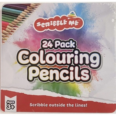 PADU Pastelky v plechové krabičce 24 ks