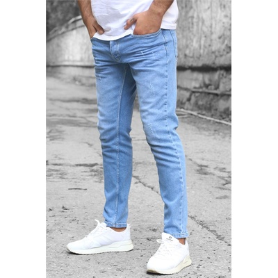 Madmext Мъжки дънки 90241 - Светло син 290270 (290270_Синьо)