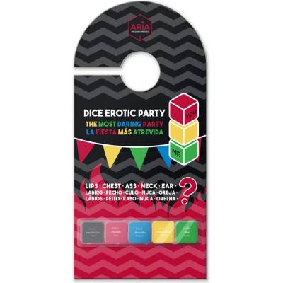 Игра с любовни зарове, провокативна - Aria Dice Party Play (D-220064)