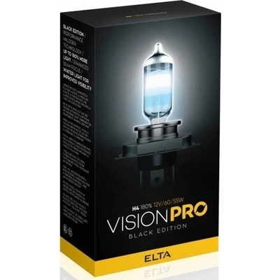 Elta VisionPro Black H4 P43t 12V 60-55W 2 ks