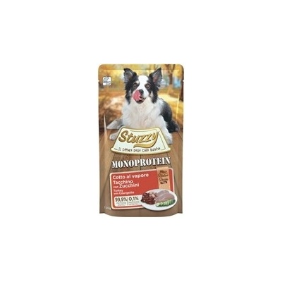 Stuzzy Monoprotein Grain& Gluten Free Turkey With Courgette - Пауч за израснали кучета с пуйка и тиквички, 150 гр