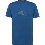 Mammut Мъжка тениска Mammut Mountain T-Shirt Fruendenhorn T-shirt - Tschiel - размер XXL (216-7416-0315)