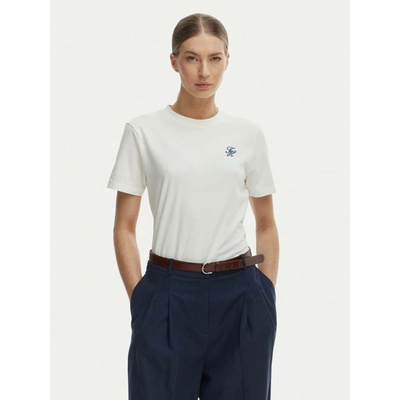 Tommy Hilfiger dámské tričko WW0WW48699YBL bílé